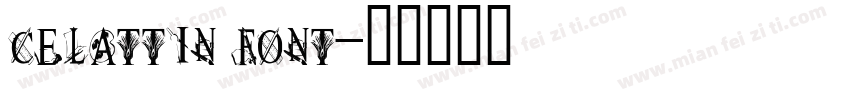 celattin font字体转换
